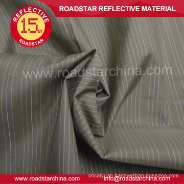 Chambray reflective shirt polyester fabric